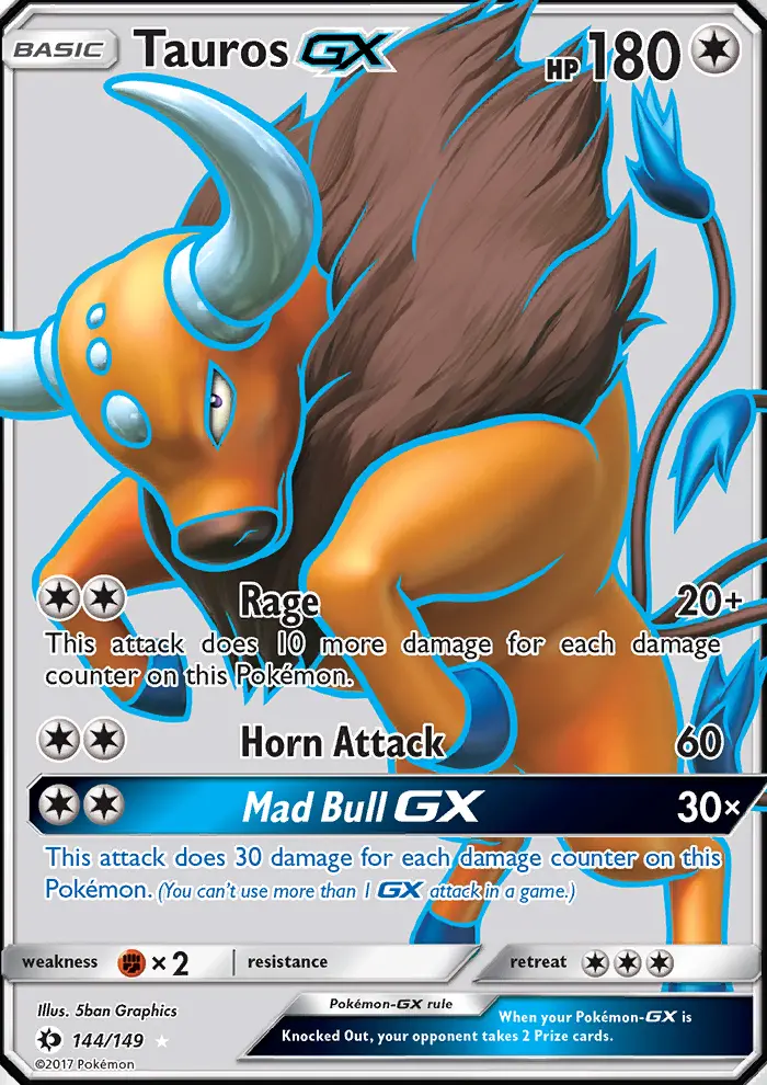 Tauros GX card