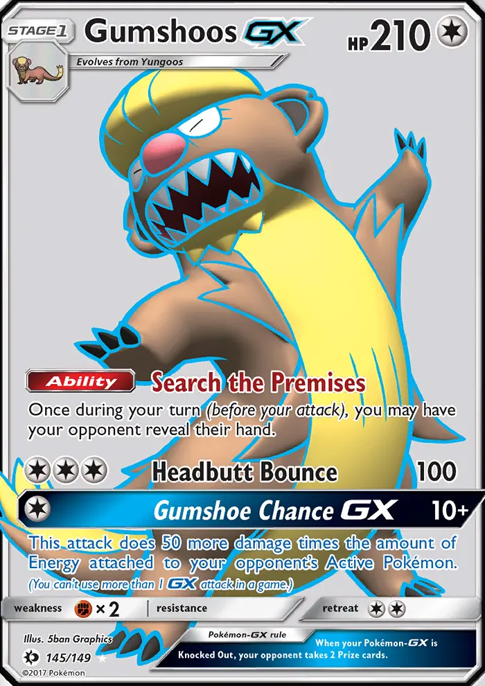 Gumshoos GX card