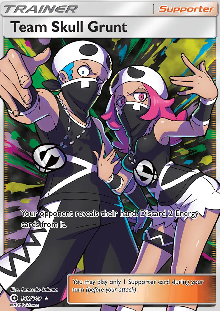 Team Skull Grunt card