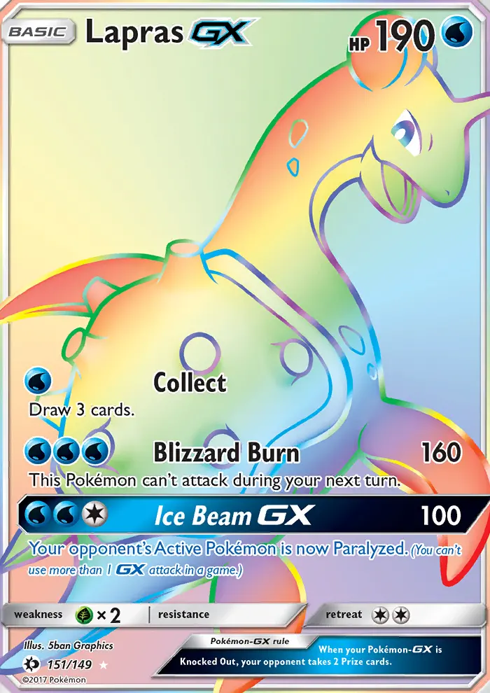 Lapras GX card