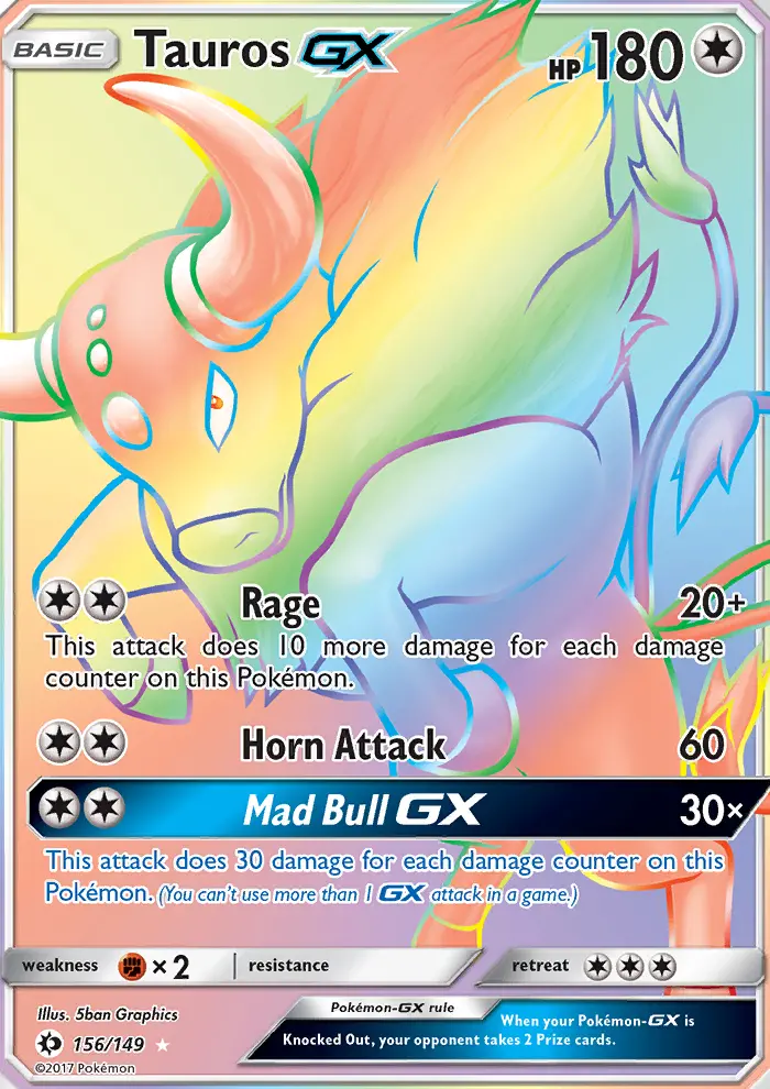 Tauros GX card