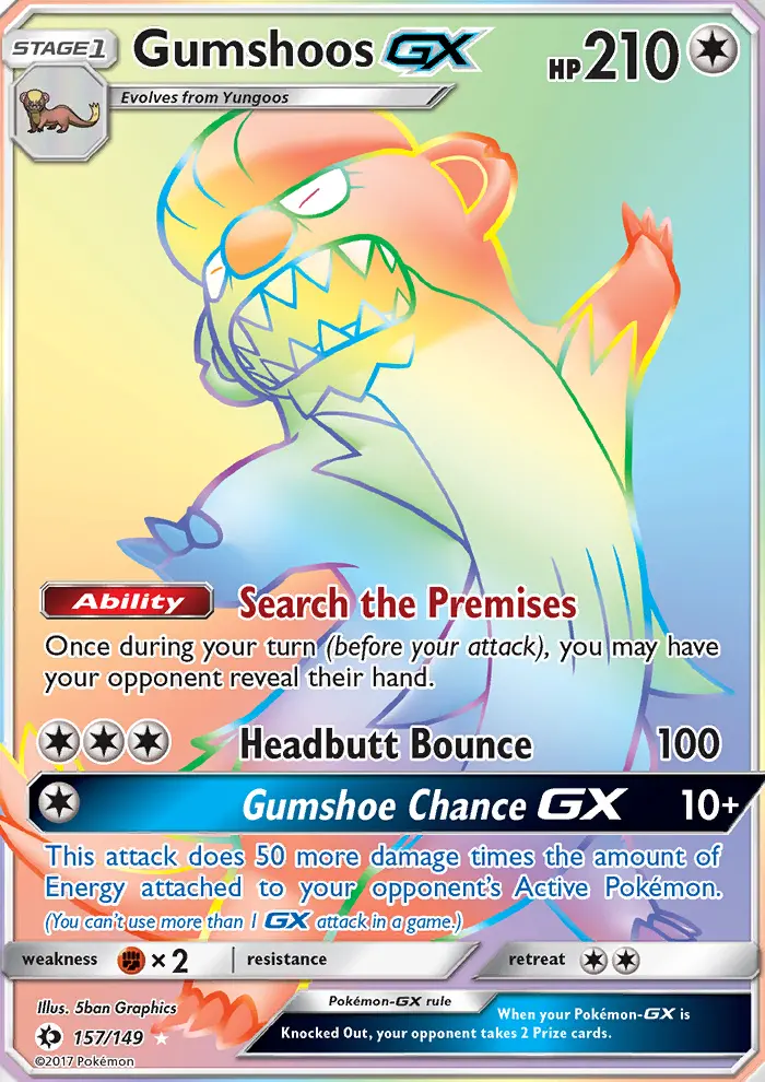 Gumshoos GX card