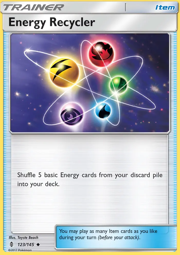 Energy Recycler card