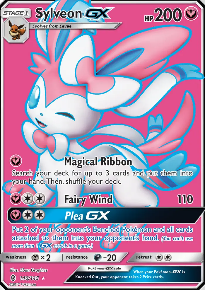 Sylveon GX card