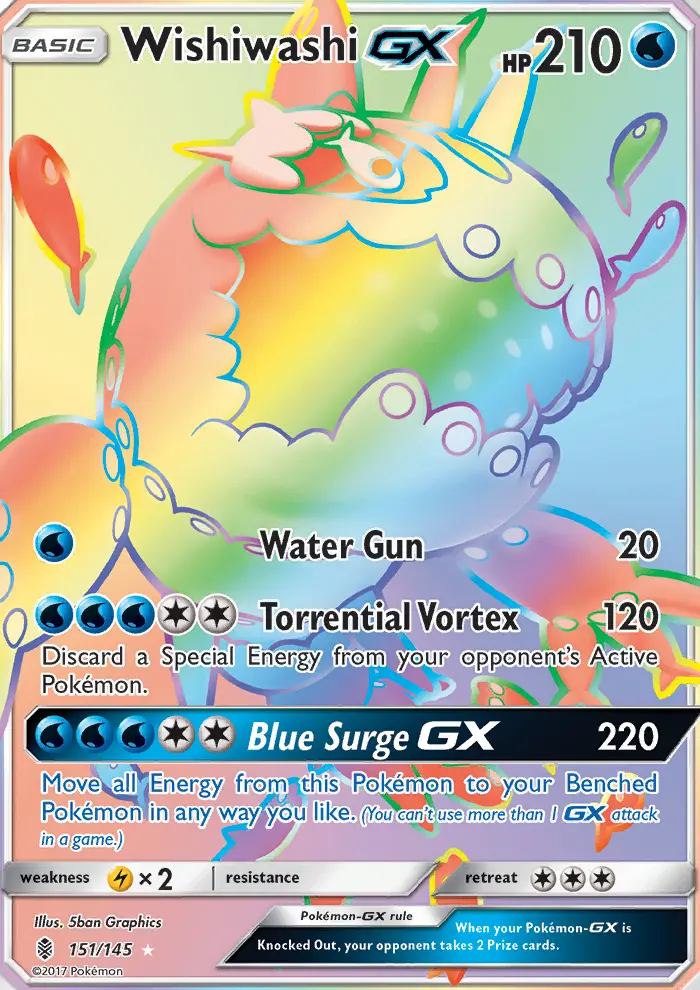 Wishiwashi GX card