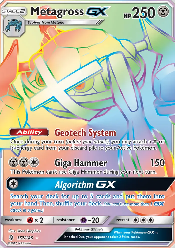 Metagross GX card