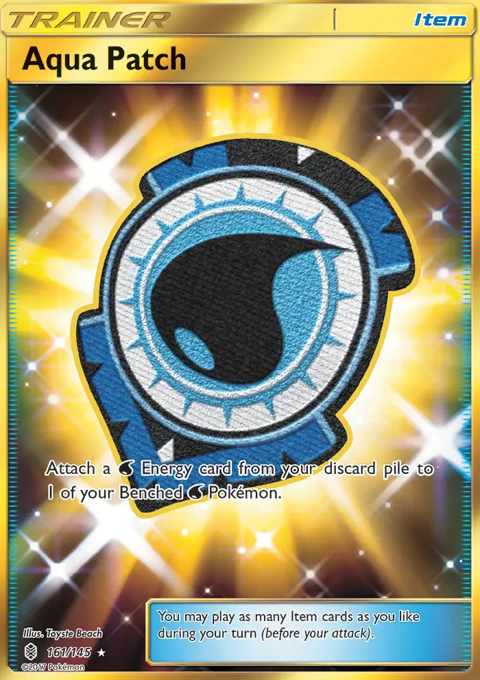 Aqua Patch card