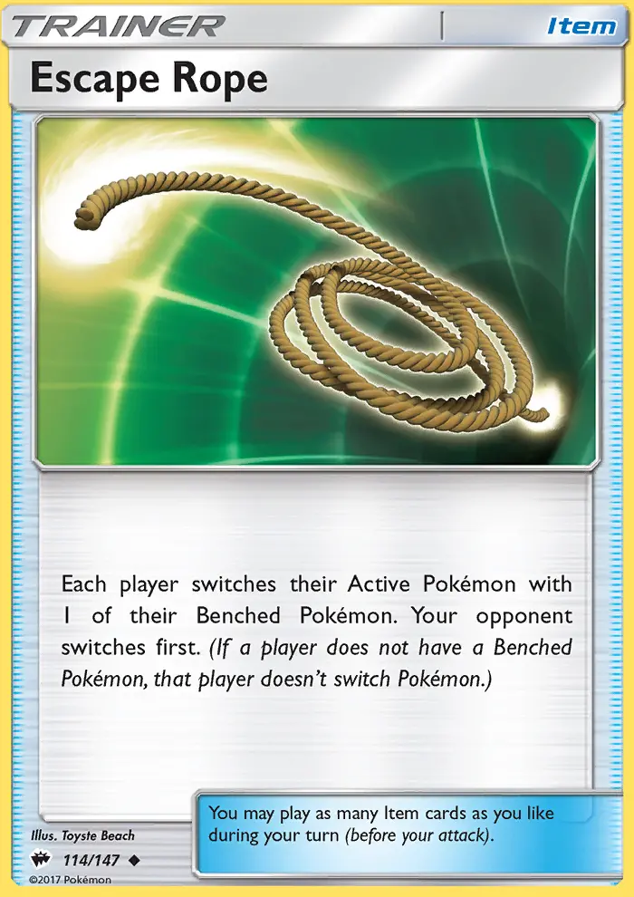 Escape Rope card