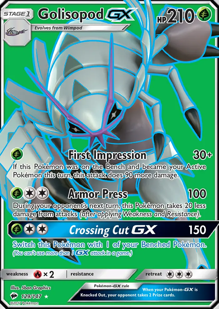 Golisopod GX card