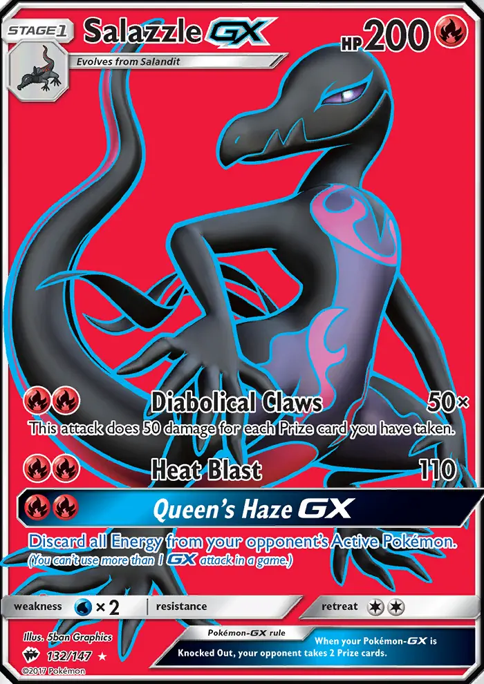 Salazzle GX card