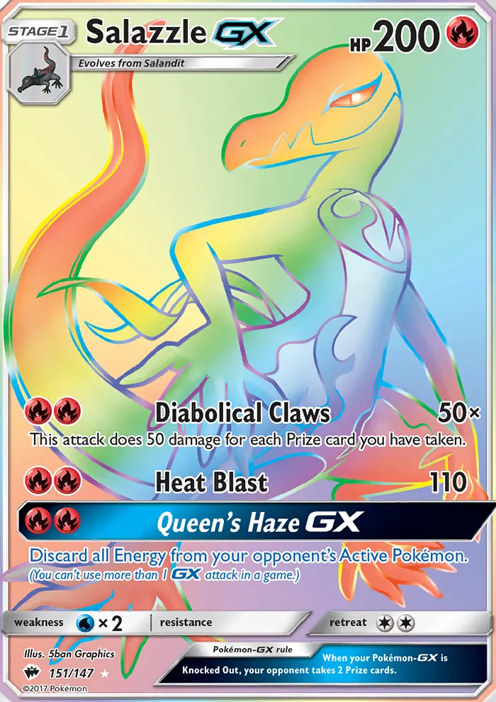 Salazzle GX card