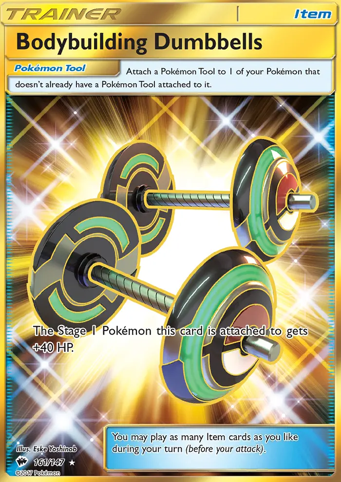 Bodybuilding Dumbbells card