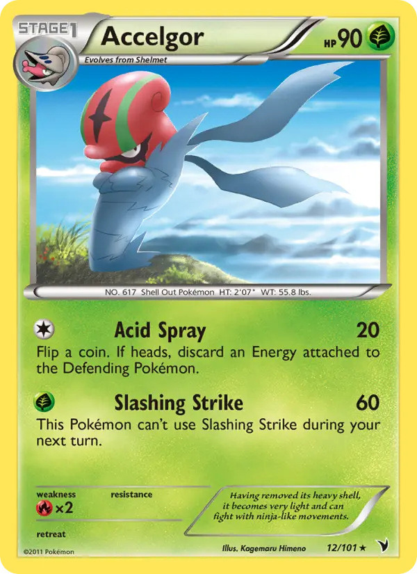 Accelgor card