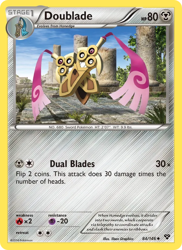 Doublade card