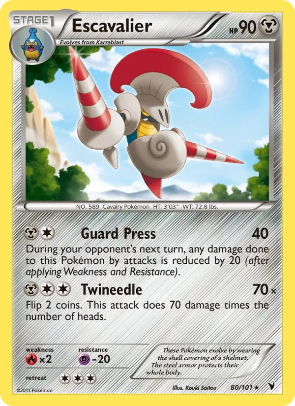 Escavalier card