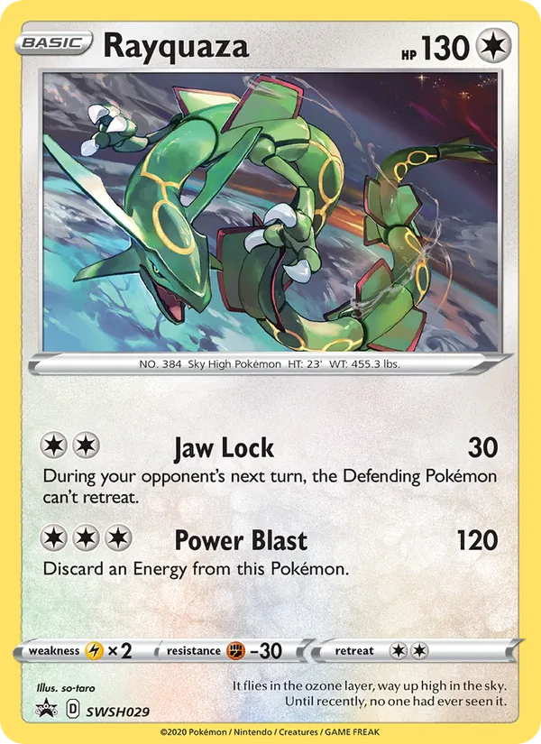 Rayquaza card