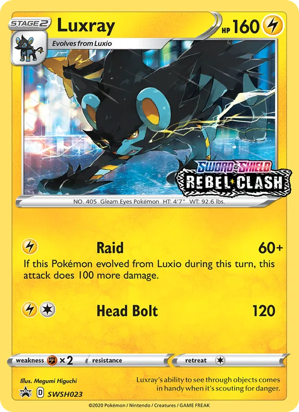 Luxray card