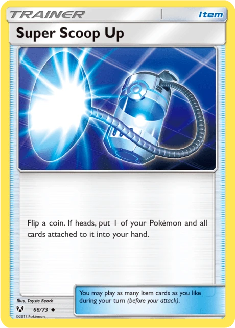 Super Scoop Up card