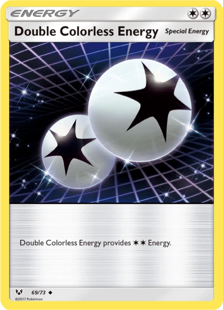 Double Colorless Energy card