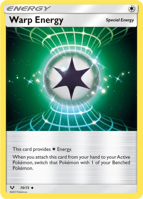 Warp Energy card