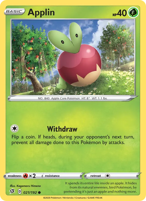 Applin card