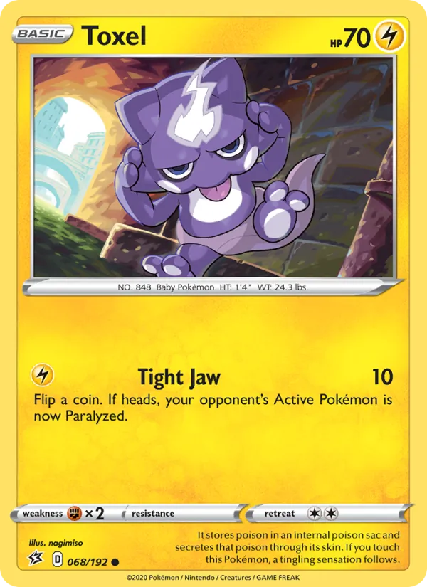 Toxel card
