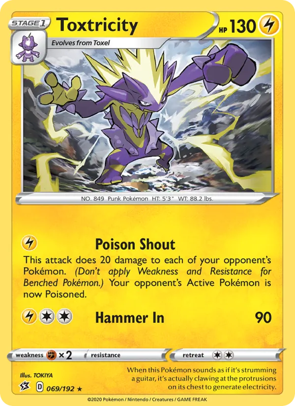 Toxtricity card