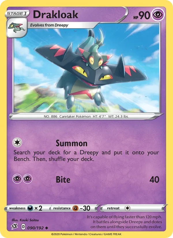 Drakloak card