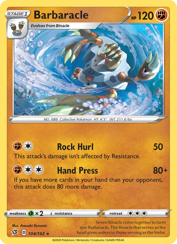 Barbaracle card