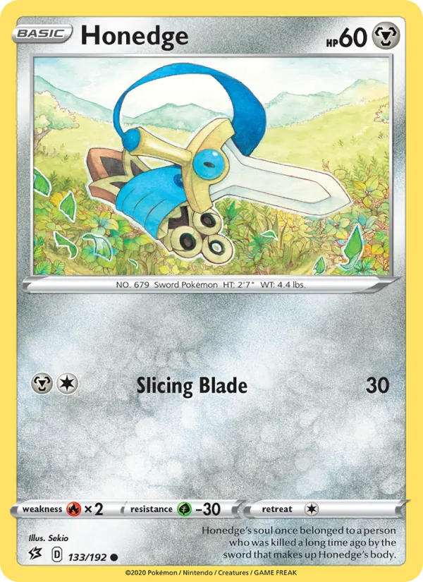 Honedge card