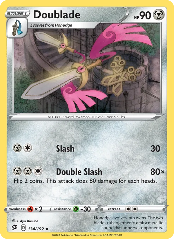 Doublade card