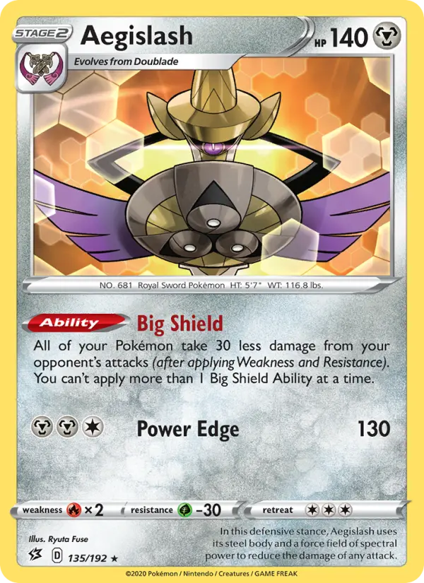 Aegislash card