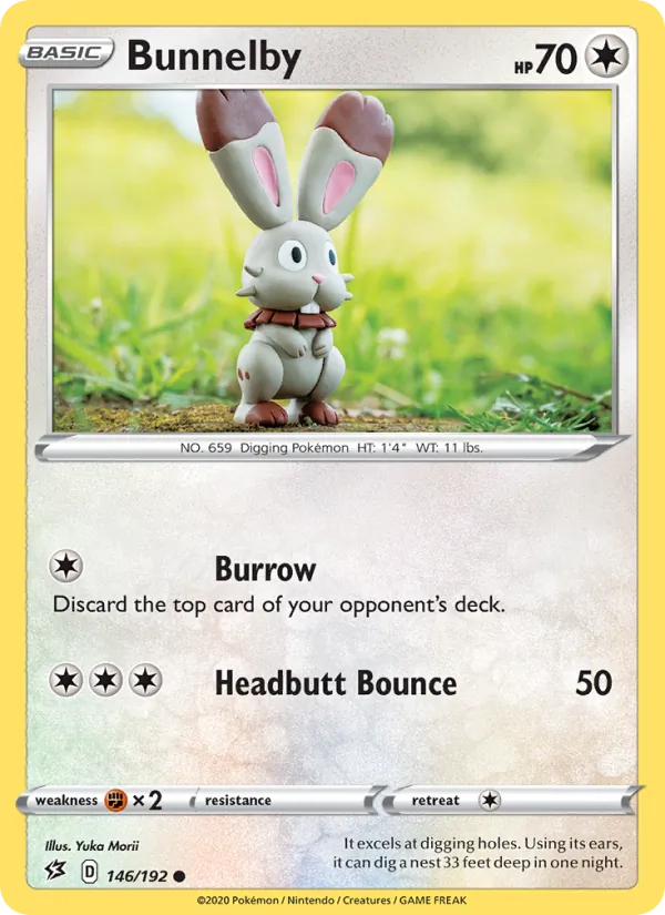Bunnelby card