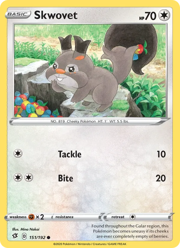 Skwovet card