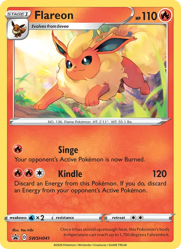 Flareon V card