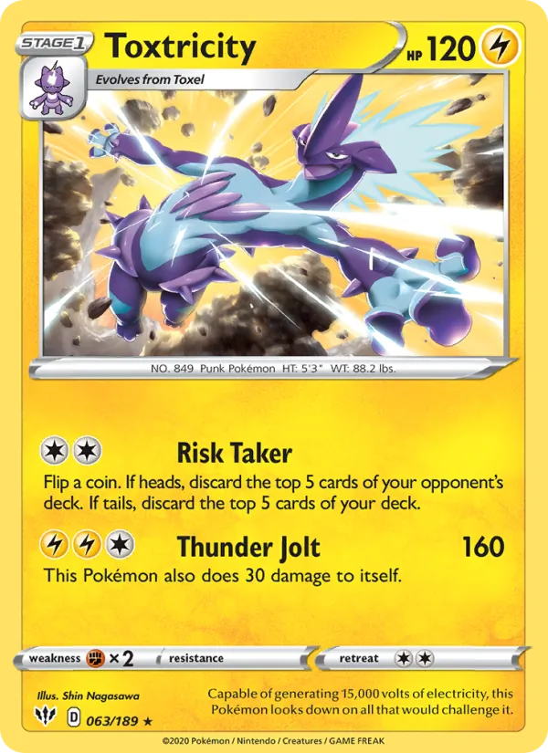 Toxtricity card