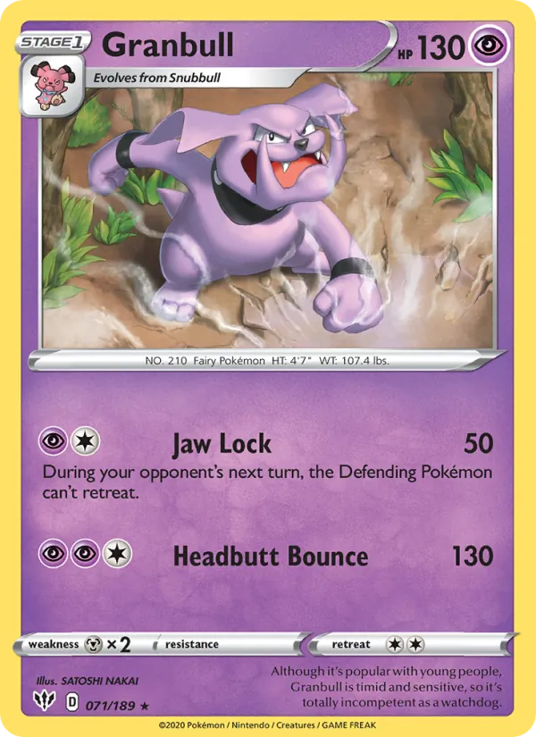Granbull card