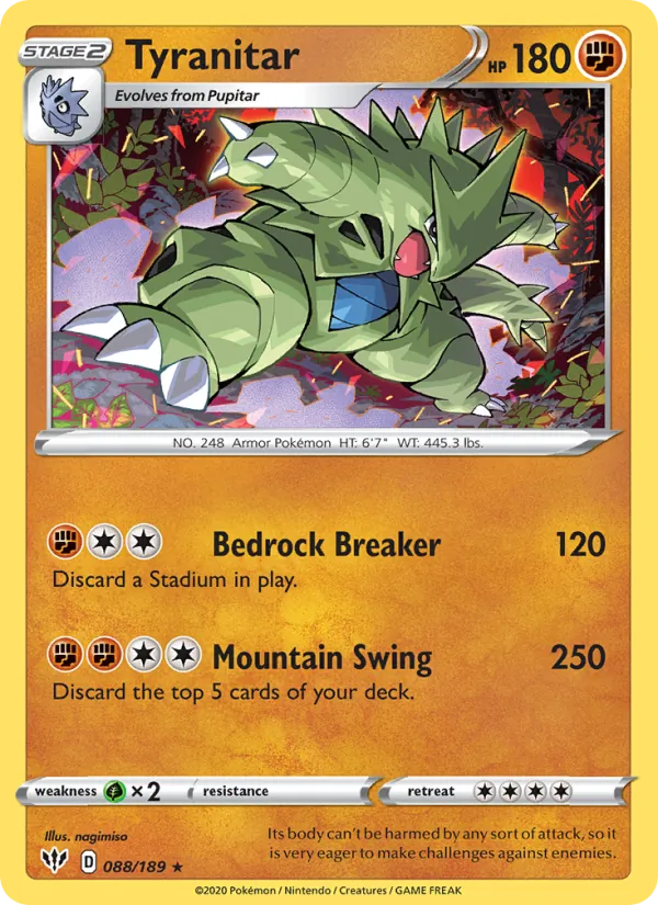 Tyranitar card
