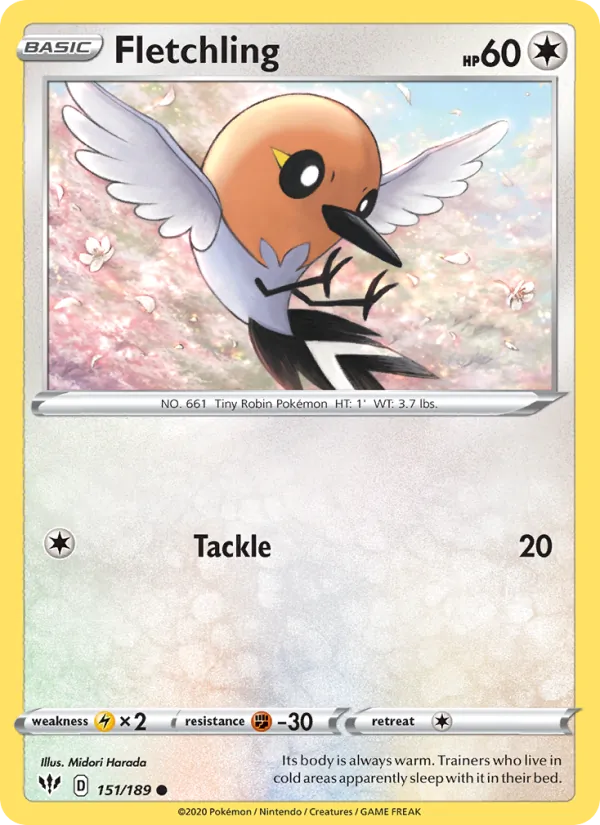 Fletchling card