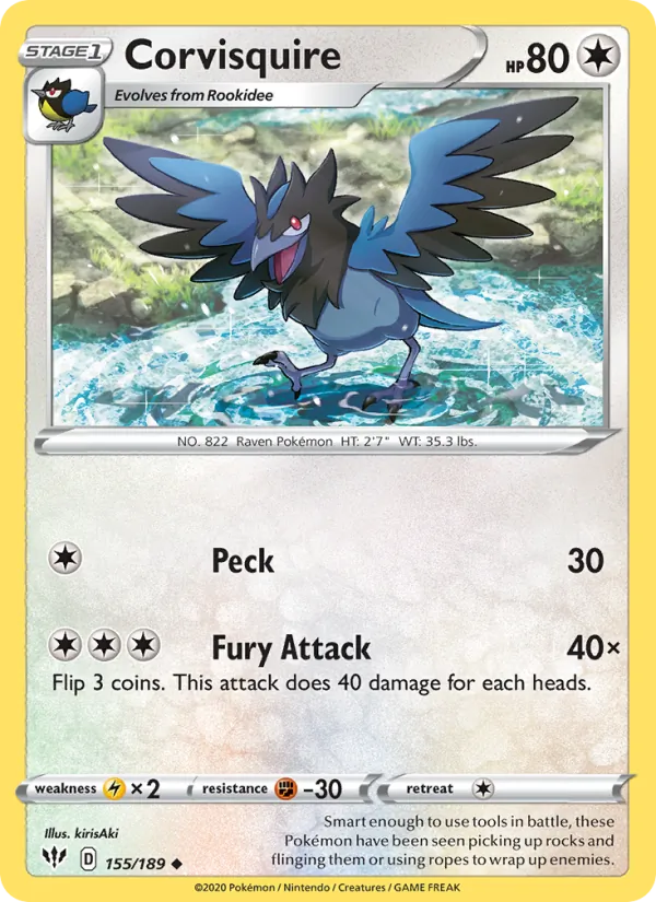 Corvisquire card