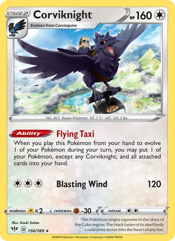 Corviknight card