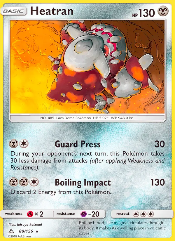 Heatran card