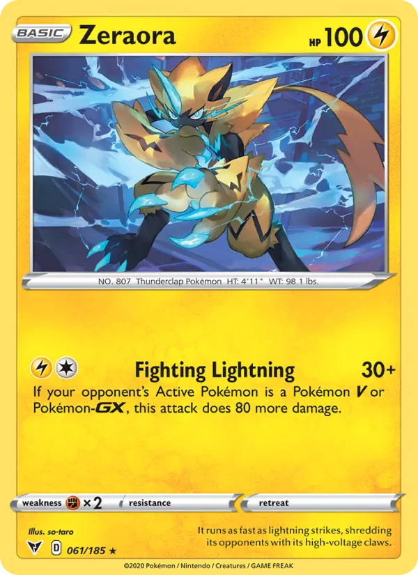 Zeraora card