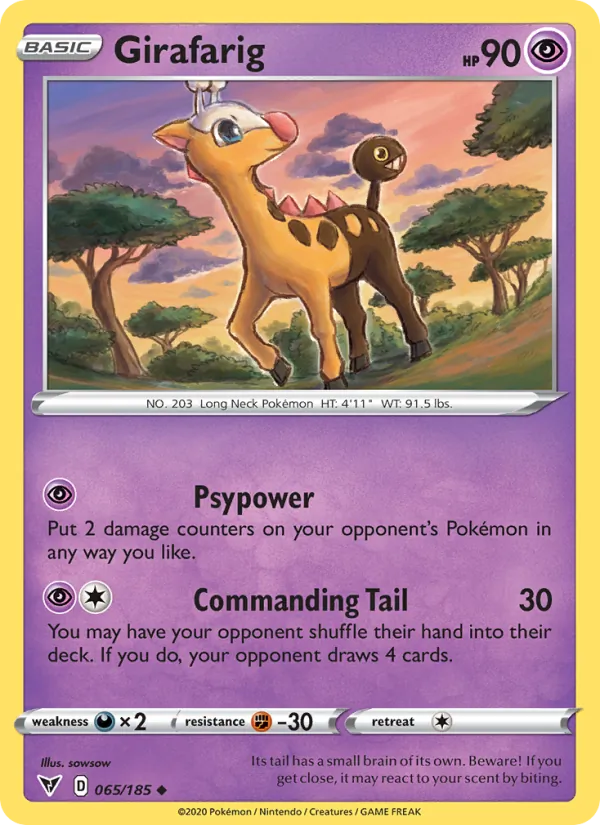 Girafarig card