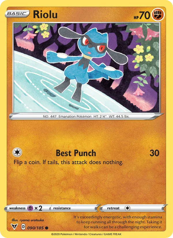 Riolu card