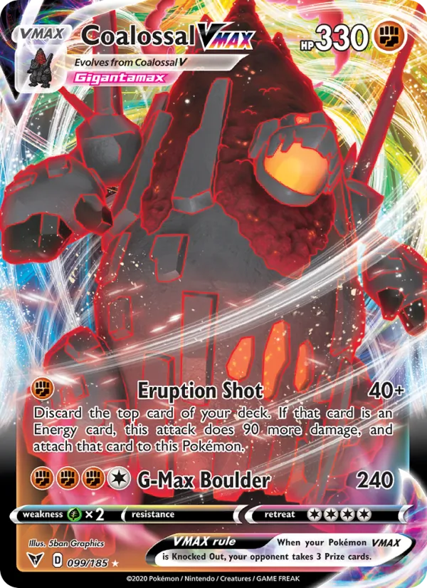 Coalossal VMAX card