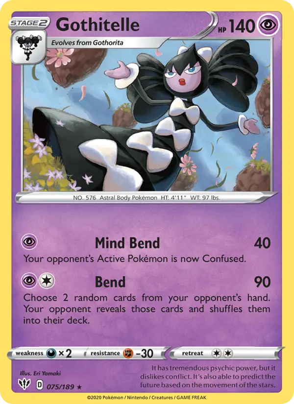 Gothitelle card