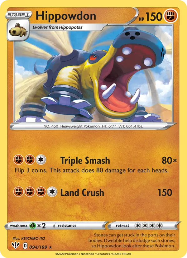 Hippowdon card