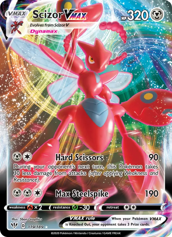 Scizor VMAX card