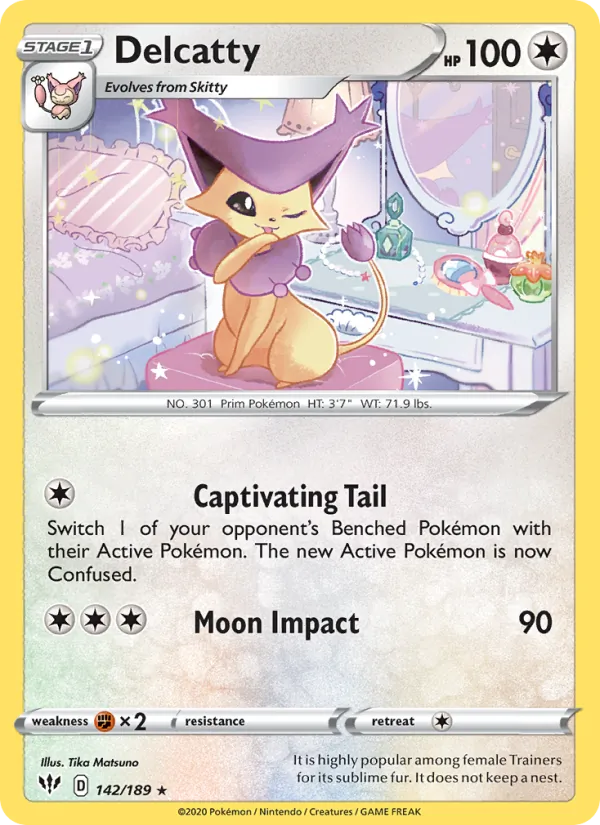 Delcatty card